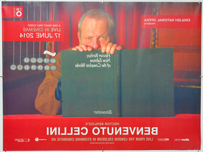 English National Opera Presents - Benvenuto Cellini (Back) Cinema Quad Movie Poster 