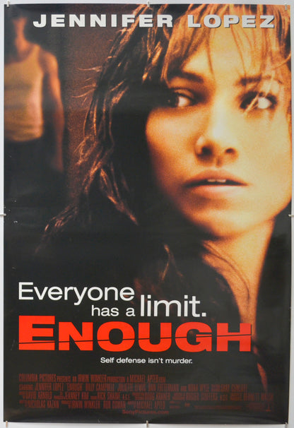 Enough   Original One Sheet Poster - Film Poster - Movie Poster