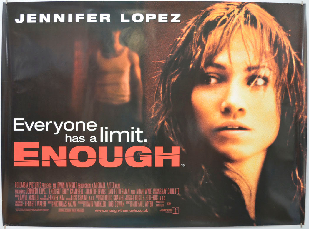 Enough Original Quad Poster - Film Poster - Movie Poster