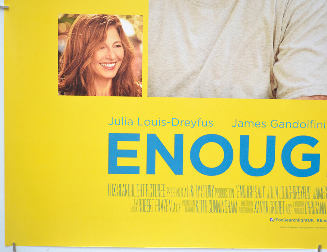 ENOUGH SAID (Bottom Left) Cinema Quad Movie Poster 