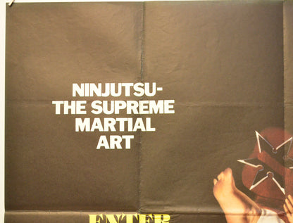 ENTER THE NINJA (Top Left) Cinema Quad Movie Poster 