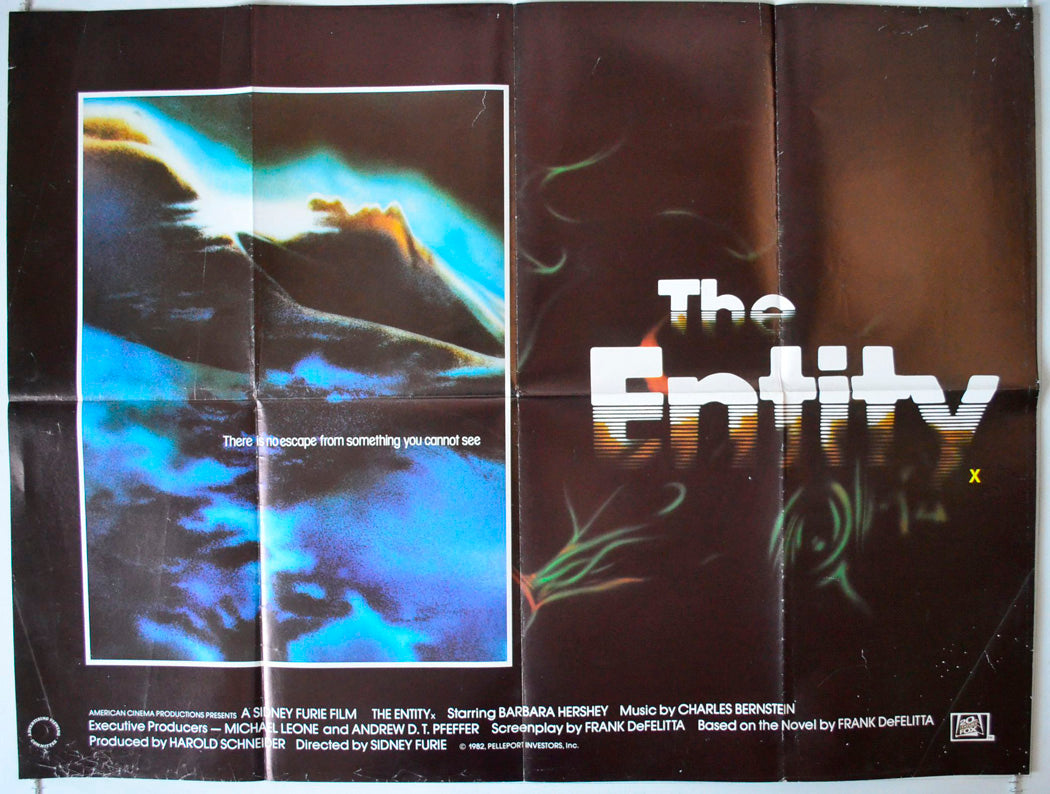 The Entity Original British Quad Poster - Movie Poster