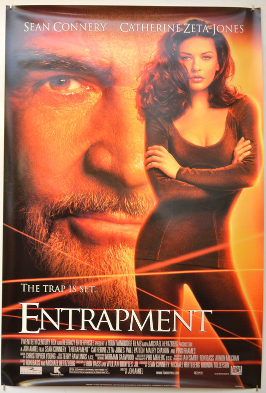 Entrapment Original One Sheet Poster - Film Poster - Movie Poster