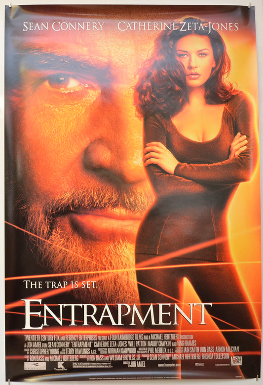 Entrapment Original One Sheet Poster - Film Poster - Movie Poster