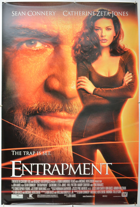 Entrapment  Original One Sheet Poster - Film Poster - Movie Poster