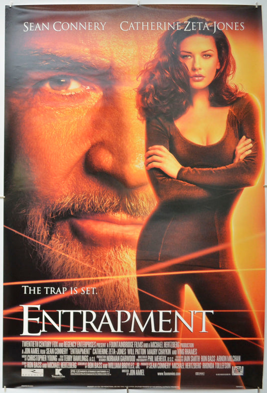 Entrapment  Original One Sheet Poster - Film Poster - Movie Poster