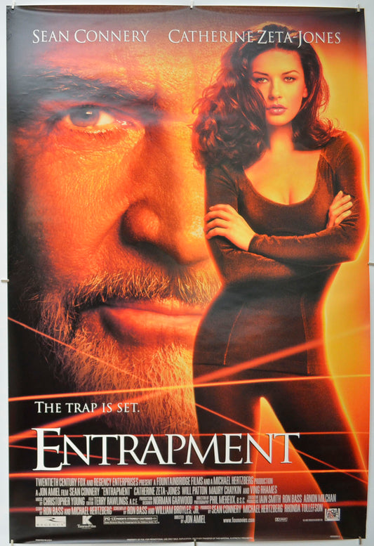 Entrapment  Original One Sheet Poster - Film Poster - Movie Poster