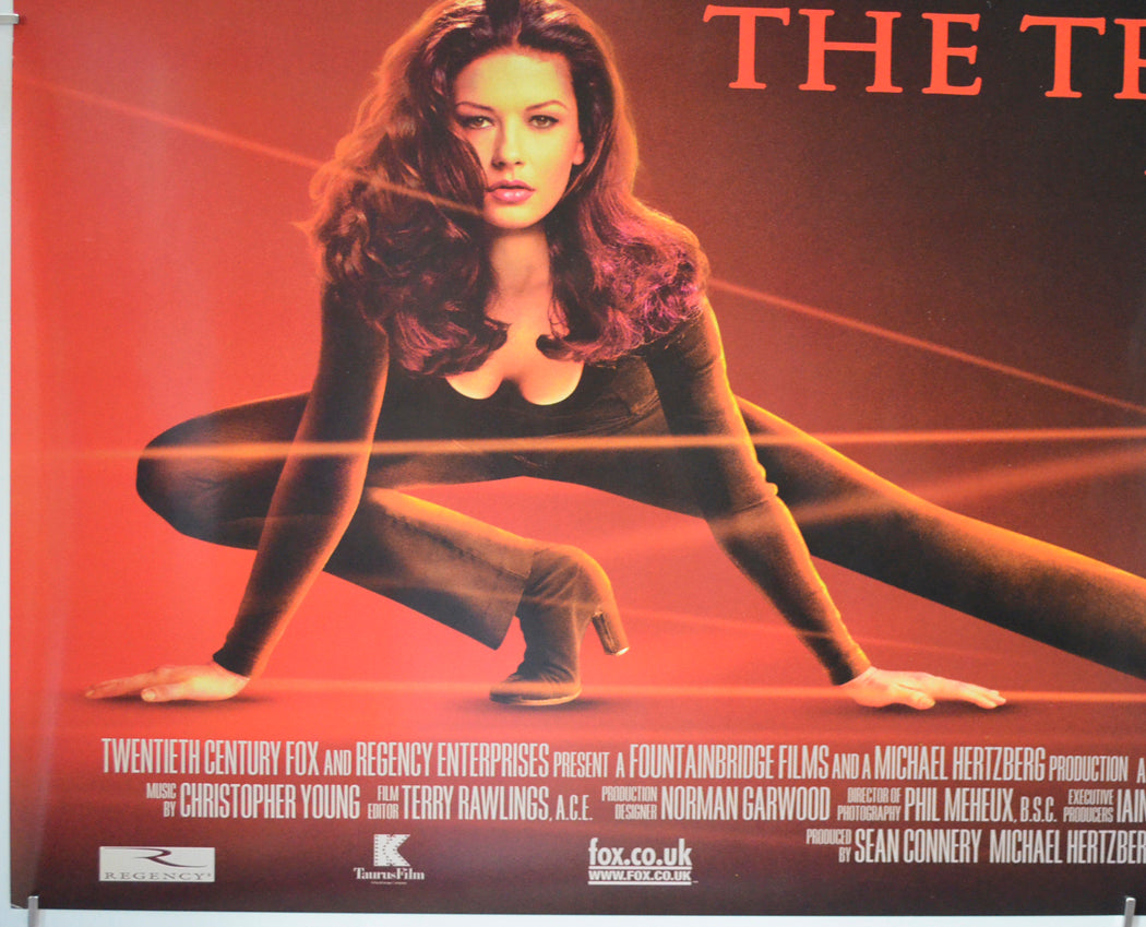 ENTRAPMENT (Bottom Left) Cinema Quad Movie Poster 