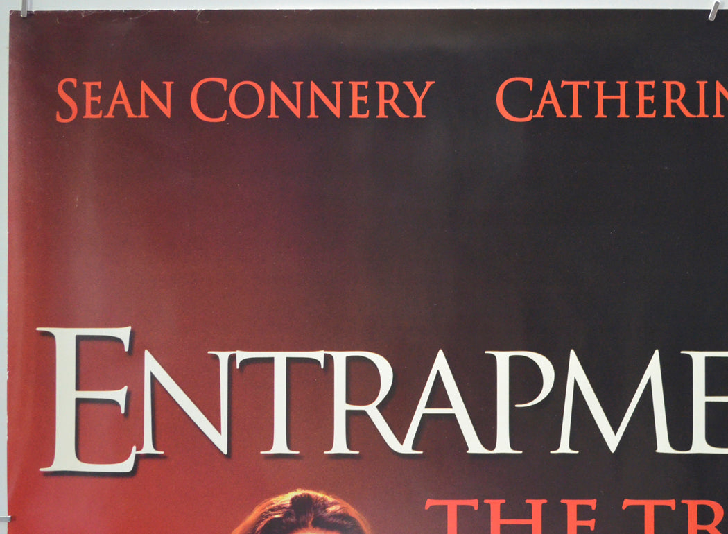 ENTRAPMENT (Top Left) Cinema Quad Movie Poster 