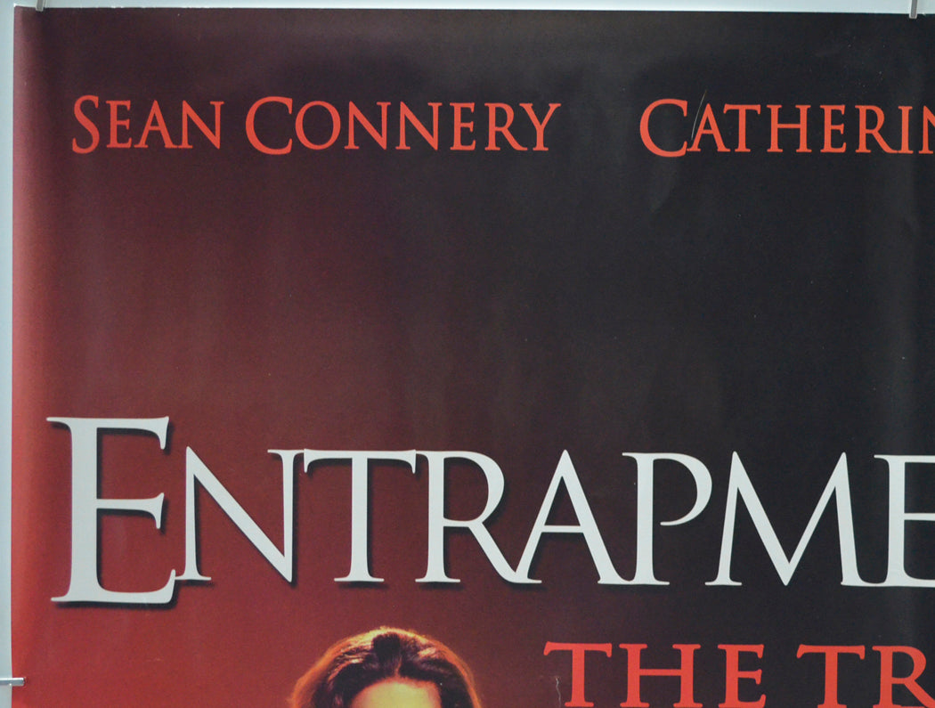 ENTRAPMENT (Top Left) Cinema Quad Movie Poster 