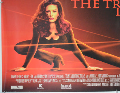 ENTRAPMENT (Bottom Left) Cinema Quad Movie Poster 