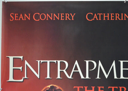 ENTRAPMENT (Top Left) Cinema Quad Movie Poster 