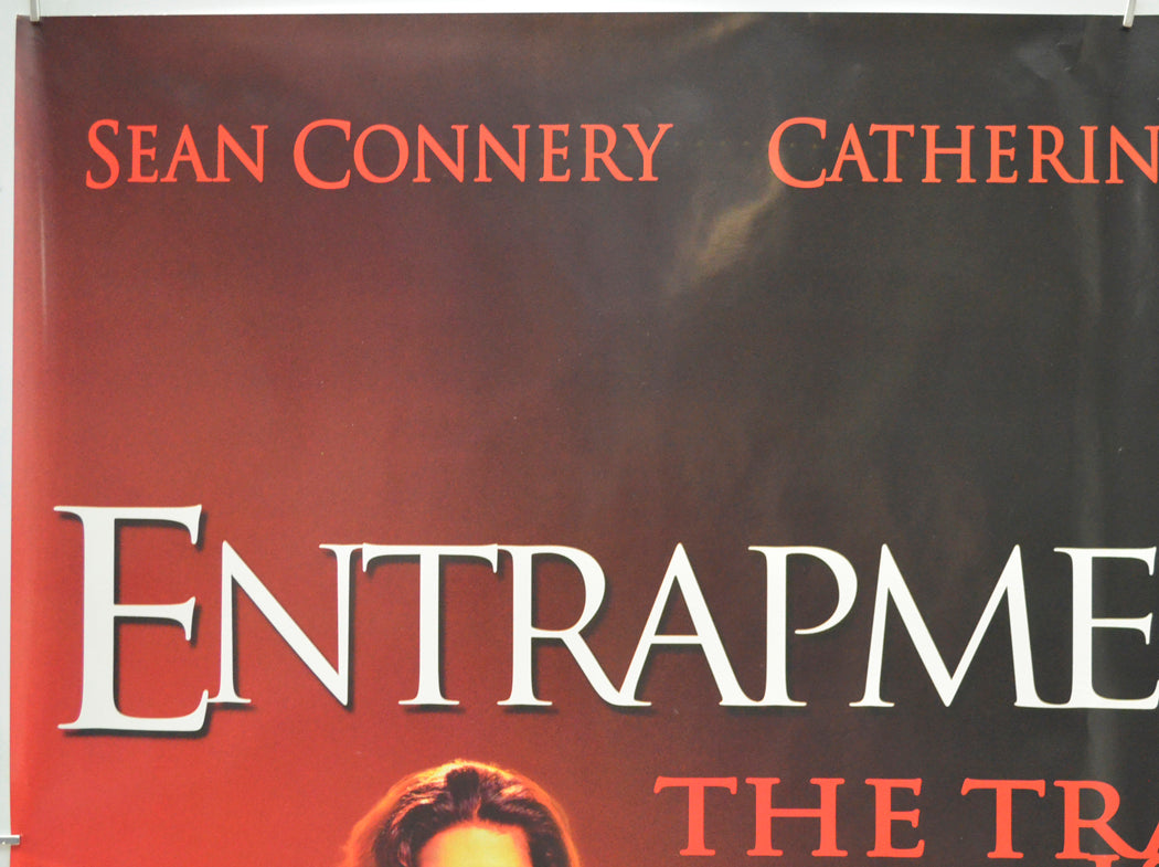 ENTRAPMENT (Top Left) Cinema Quad Movie Poster 