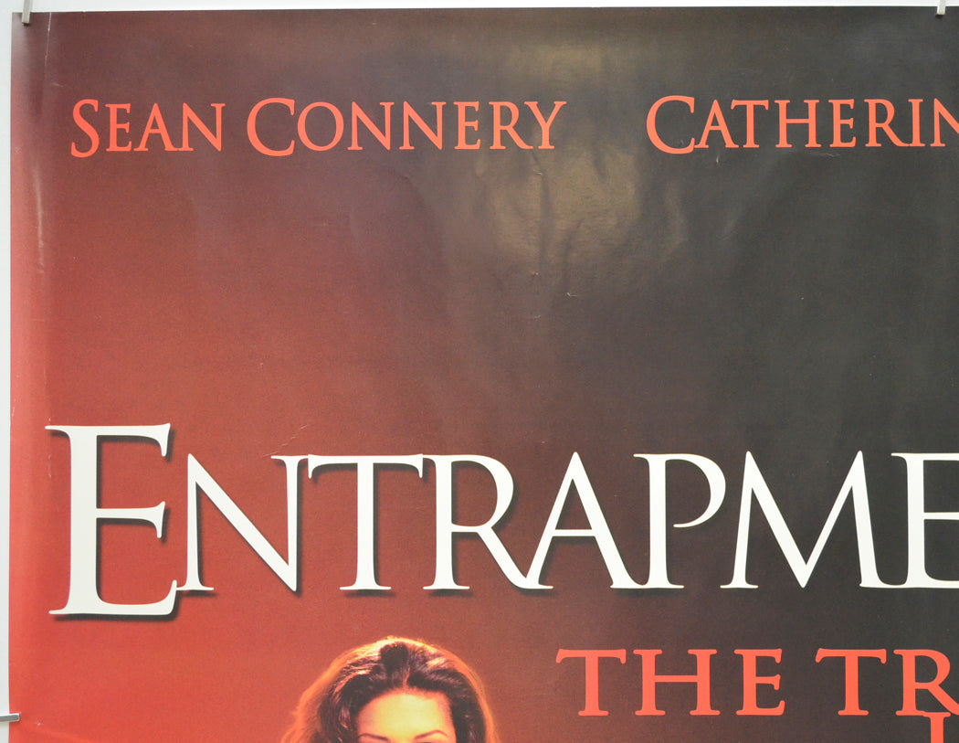 ENTRAPMENT (Top Left) Cinema Quad Movie Poster 