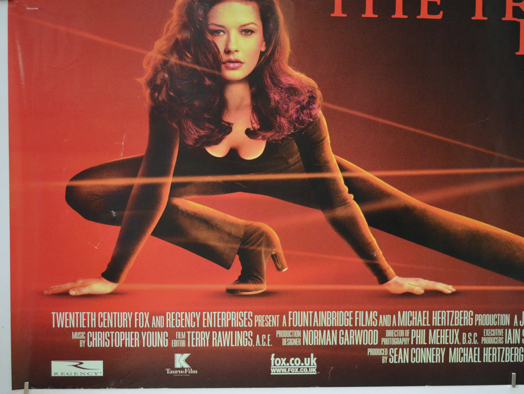 ENTRAPMENT (Bottom Left) Cinema Quad Movie Poster 