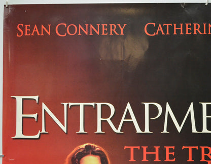 ENTRAPMENT (Top Left) Cinema Quad Movie Poster 