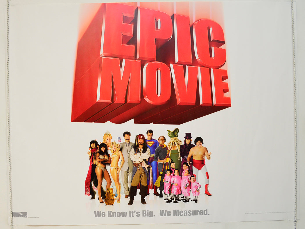 Epic Movie  (Teaser / Advance Version)   Original Quad Poster - Film Poster - Movie Poster  