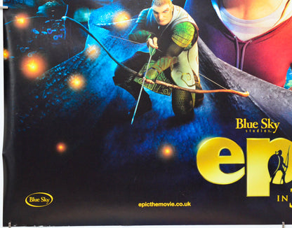 Epic (Bottom Left) Cinema Quad Movie Poster 