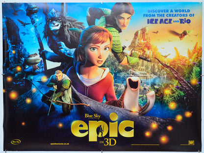 Epic - Original Quad Poster - Film Poster - Movie Poster