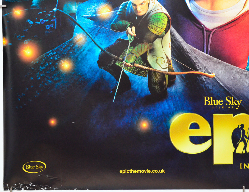 Epic (Bottom Left) Cinema Quad Movie Poster 