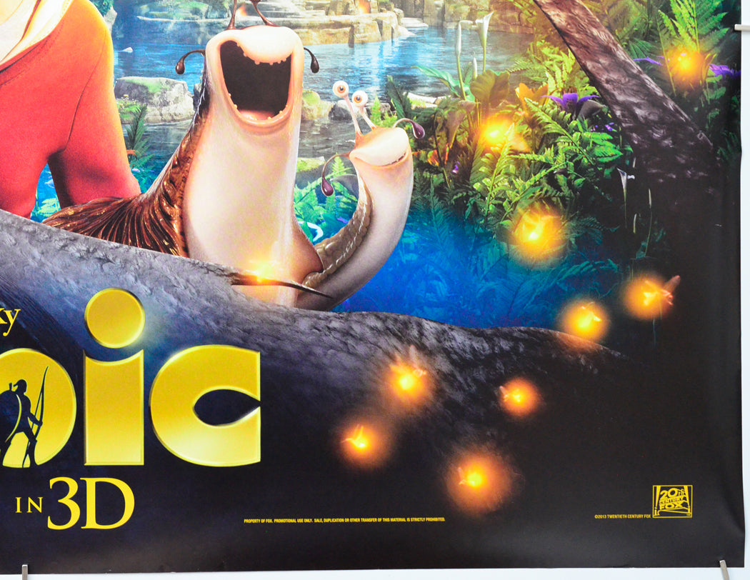 Epic (Bottom Right) Cinema Quad Movie Poster 