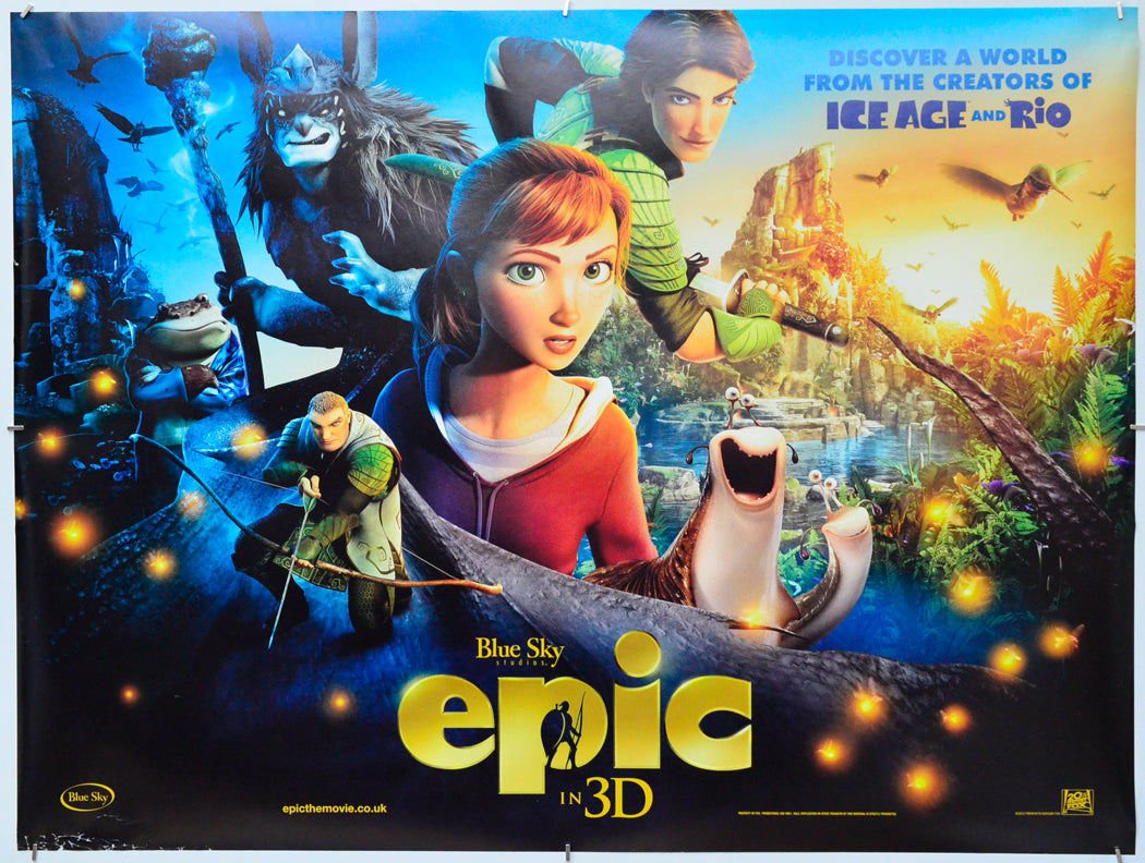 Epic - Original Quad Poster - Film Poster - Movie Poster