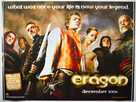 Eragon Original British Quad Poster - Movie Poster