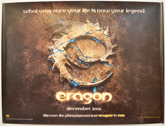 Eragon  (Teaser / Advance Version) Original Quad Poster - Film Poster - Movie Poster  