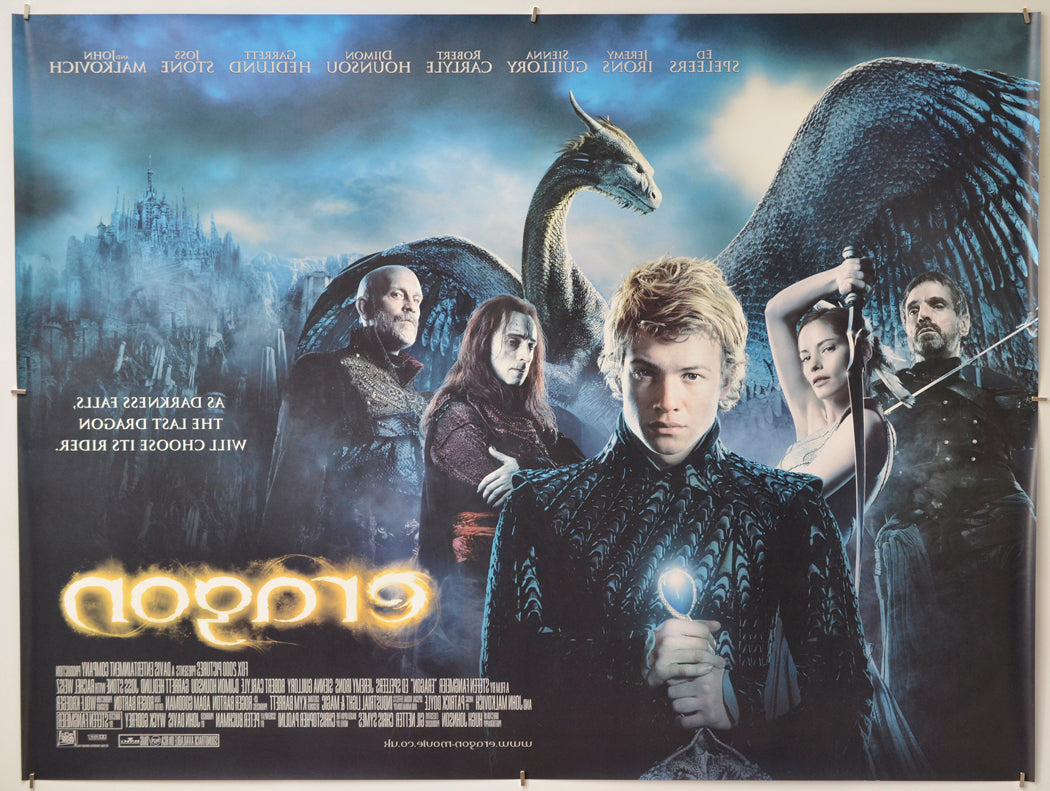 Eragon (Back) Cinema Quad Movie Poster 