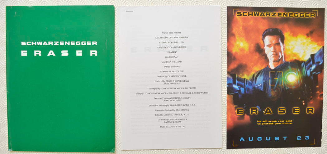 ERASER Original Cinema Press Kit 