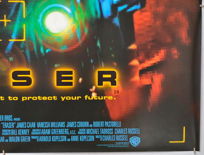 Eraser (Bottom Right) Cinema Quad Movie Poster 