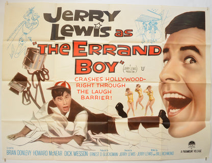 The Errand Boy  Original Quad Poster - Film Poster - Movie Poster