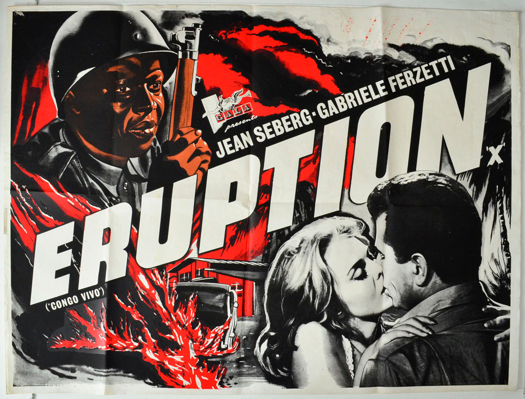 Eruption  (a.k.a. Congo Vivo)   Original British Quad Poster - Movie Poster