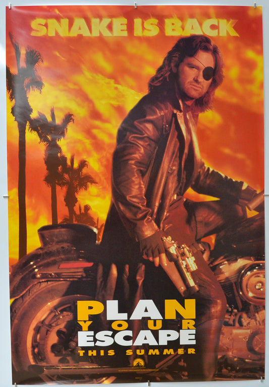 Escape From L.A. (Teaser / Advance Version)  Original One Sheet Poster - Film Poster - Movie Poster