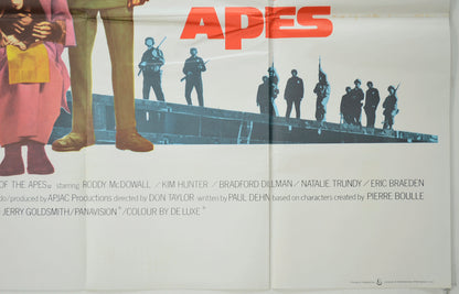 ESCAPE FROM THE PLANET OF THE APES (Bottom Right) Cinema Quad Movie Poster 