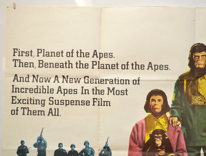 ESCAPE FROM THE PLANET OF THE APES (Top Left) Cinema Quad Movie Poster 