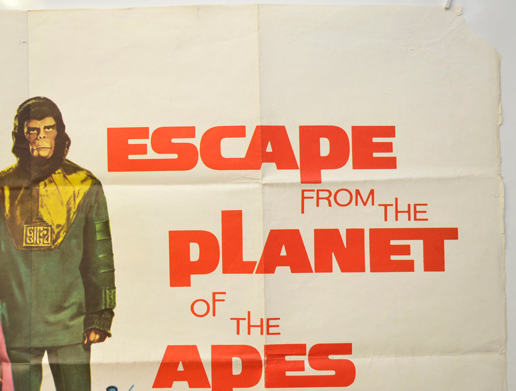 ESCAPE FROM THE PLANET OF THE APES (Top Right) Cinema Quad Movie Poster 