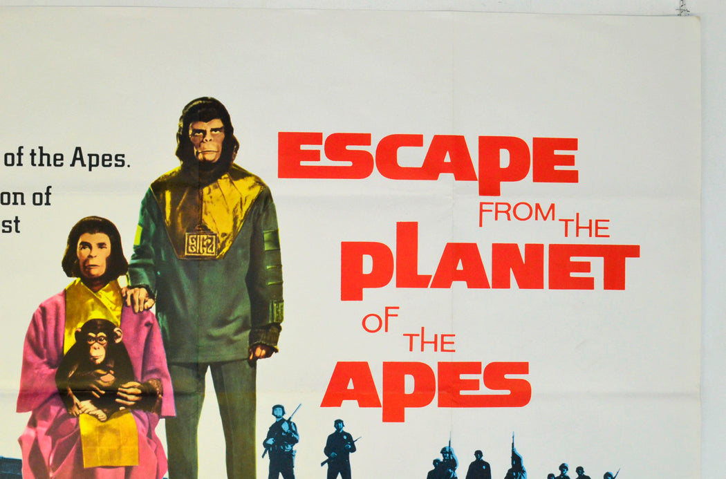 ESCAPE FROM THE PLANET OF THE APES (Top Right) Cinema Quad Movie Poster 