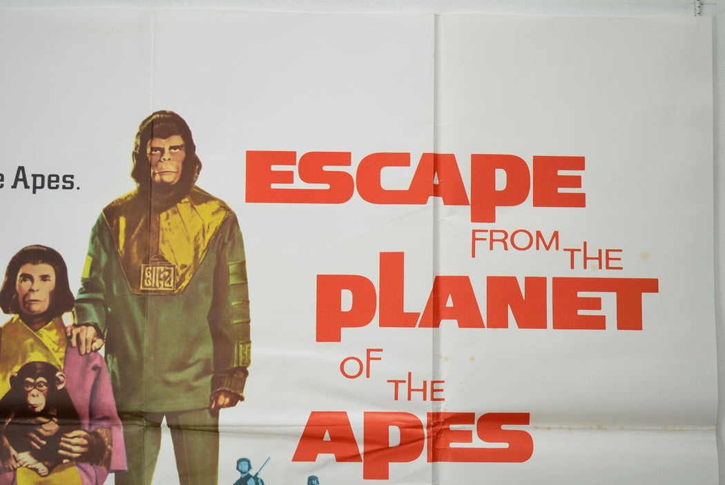 ESCAPE FROM THE PLANET OF THE APES (Top Right) Cinema Quad Movie Poster 