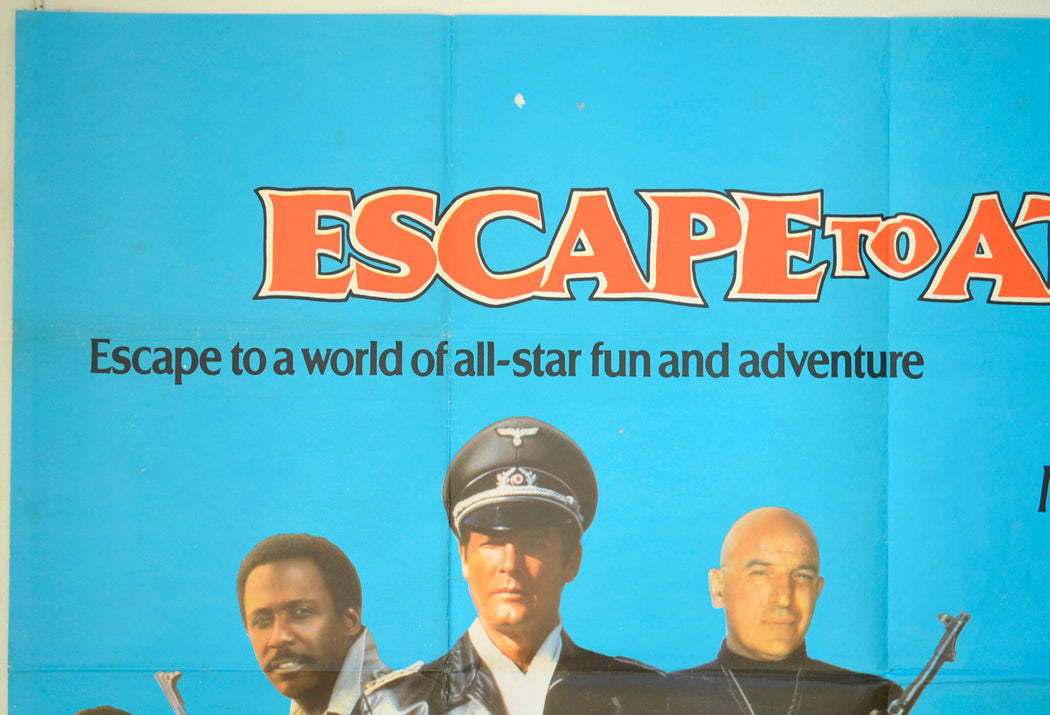 ESCAPE TO ATHENA (Top Left) Cinema Quad Movie Poster 