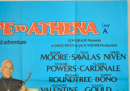 ESCAPE TO ATHENA (Top Right) Cinema Quad Movie Poster 