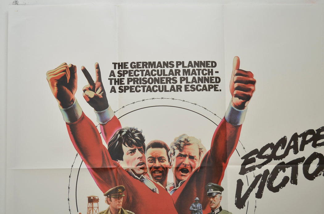 ESCAPE TO VICTORY (Top Left) Cinema Quad Movie Poster 