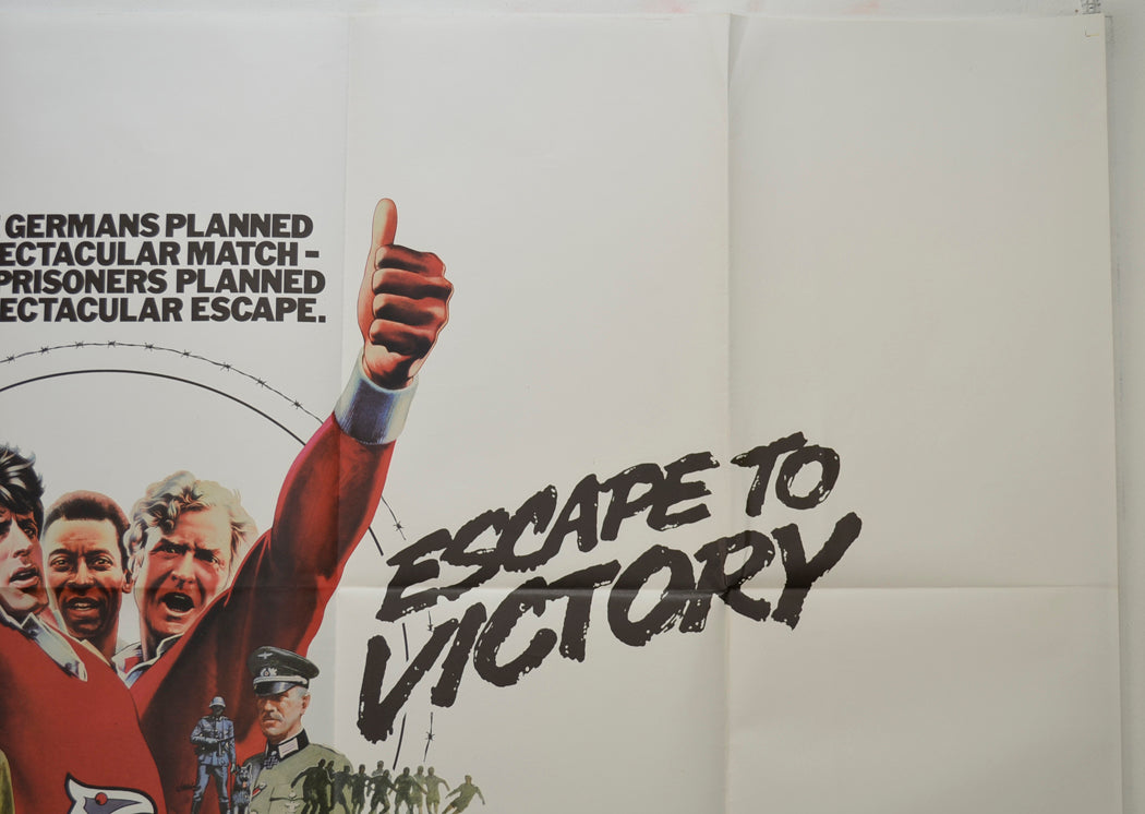 ESCAPE TO VICTORY (Top Right) Cinema Quad Movie Poster 