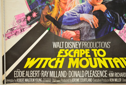 ESCAPE TO WITCH MOUNTAIN (Bottom Left) Cinema Quad Movie Poster 