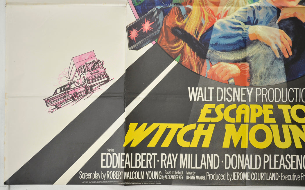 ESCAPE TO WITCH MOUNTAIN (Bottom Left) Cinema Quad Movie Poster 