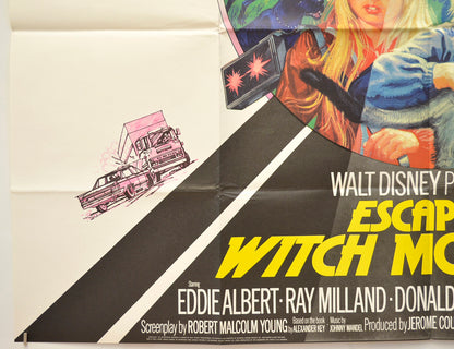 ESCAPE TO WITCH MOUNTAIN (Bottom Left) Cinema Quad Movie Poster 