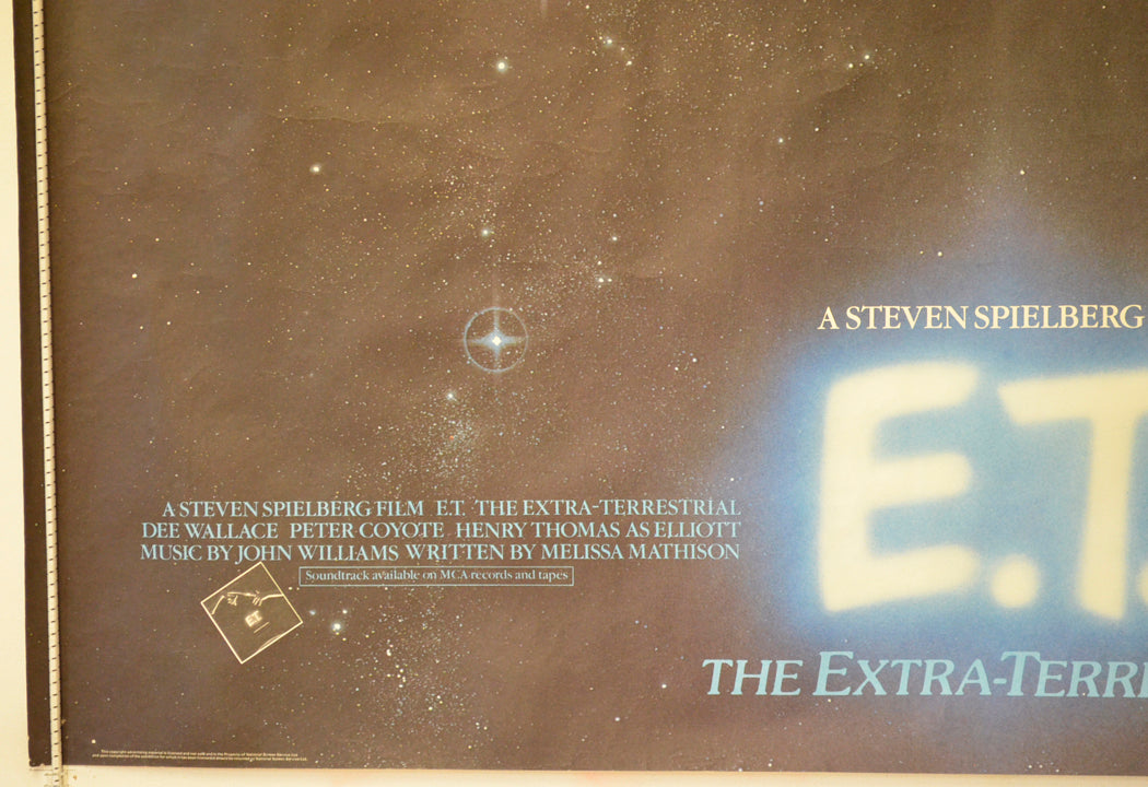 E.T. THE EXTRA-TERRESTRIAL (Bottom Left) Cinema Quad Movie Poster 