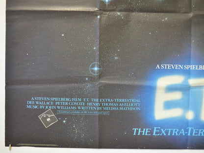 E.T. THE EXTRA TERRESTRIAL (Bottom Left) Cinema Quad Movie Poster 