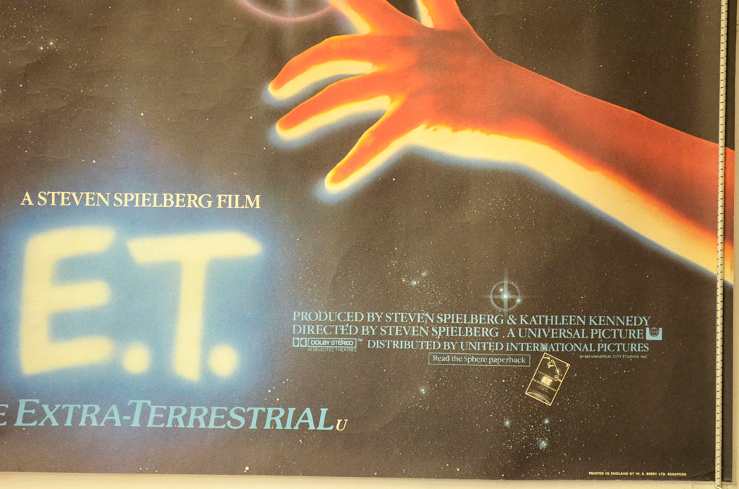 E.T. THE EXTRA-TERRESTRIAL (Bottom Right) Cinema Quad Movie Poster 