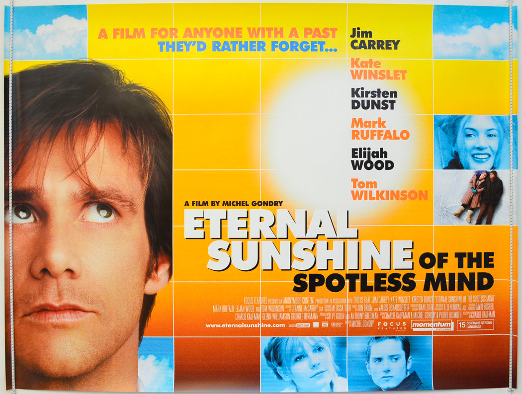 Eternal Sunshine Of The Spotless Mind Original Quad Poster - Film Poster - Movie Poster  